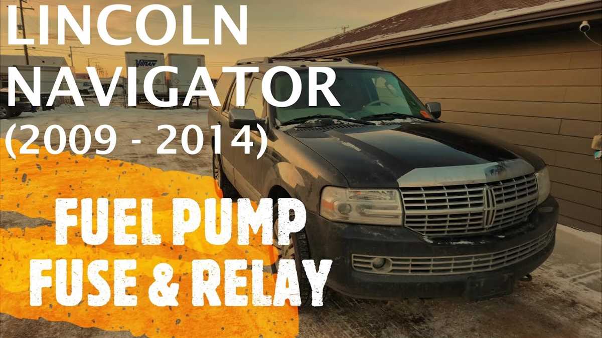00 lincoln navigator fuse pump diagram