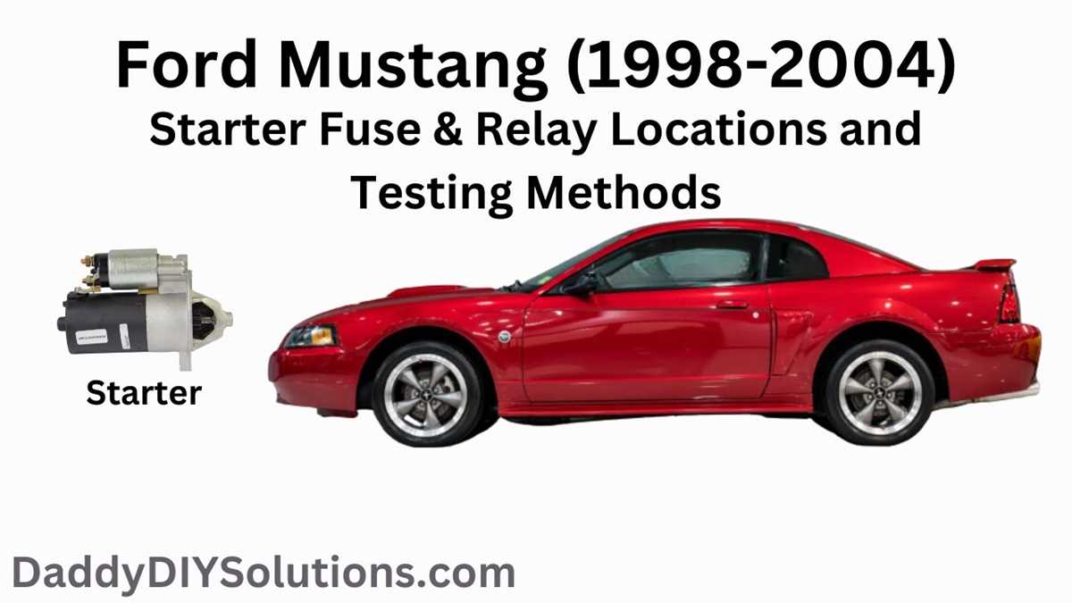 00 mustang gt fuse diagram