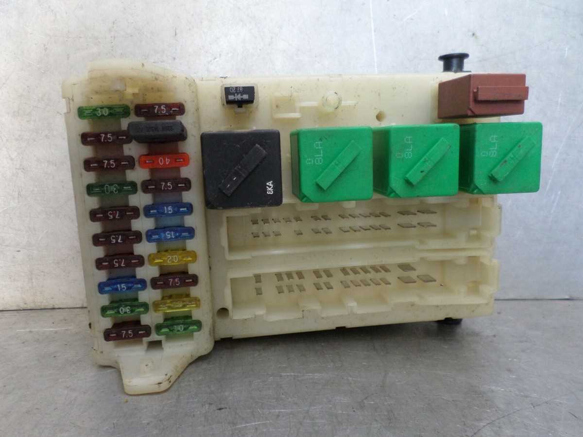 01 cougar fuse box plug diagram