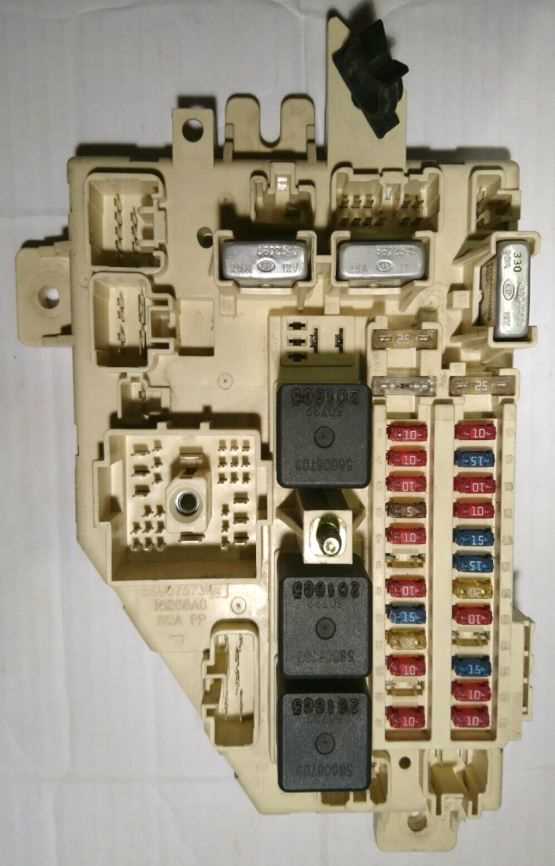 01 xj fuse panel diagram