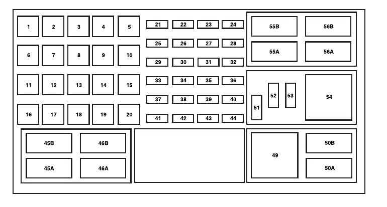 01 explorer fuse diagram