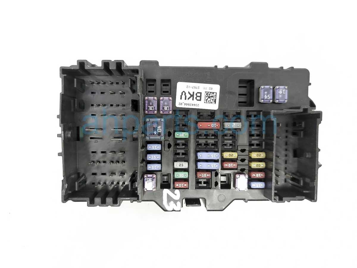 02 chevy 1500 4.3 fuse box diagram