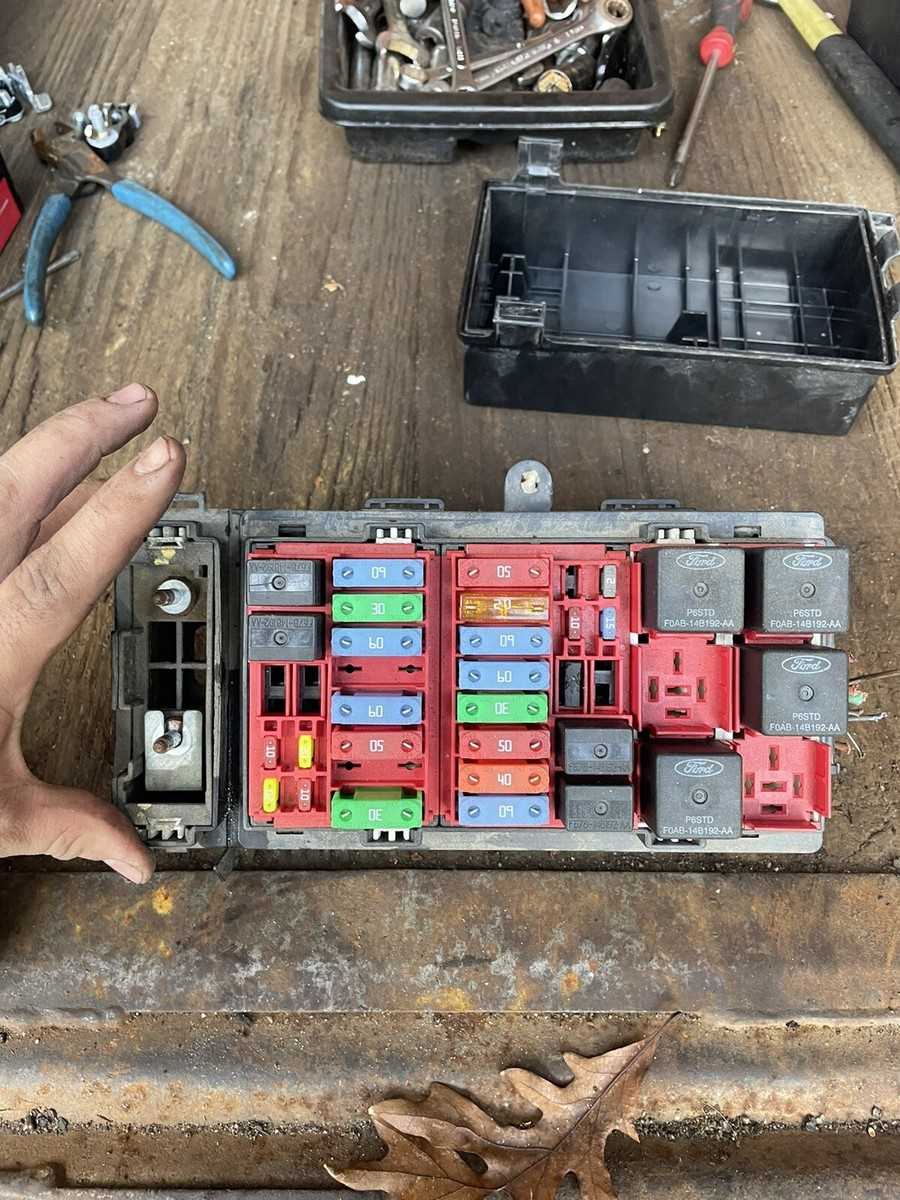 02 ford e250 fuse diagram