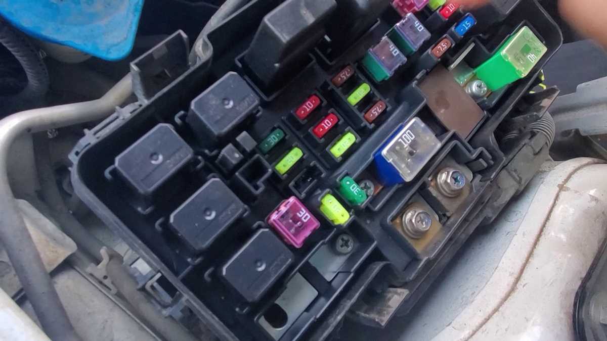 02 rsx under dash fuse diagram