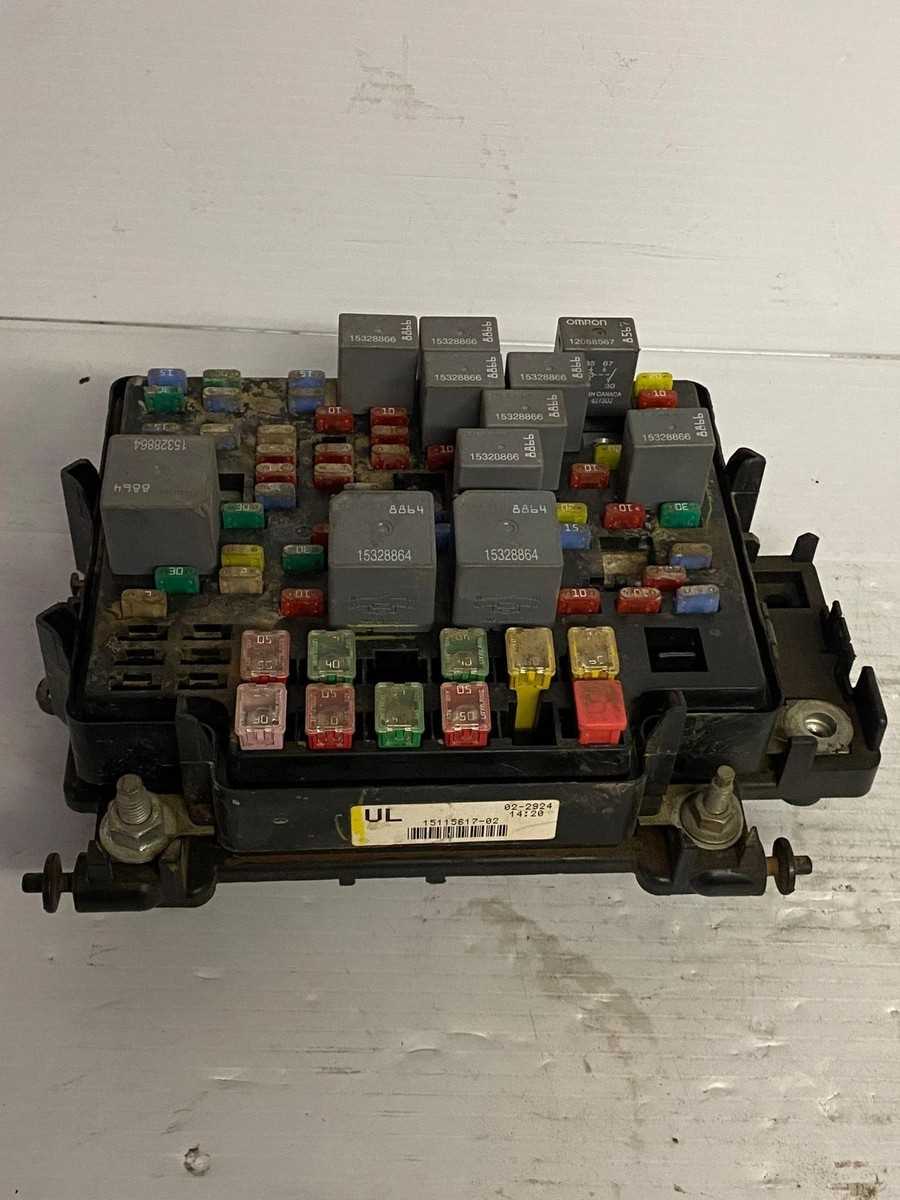 02 silverado 1500 fuse diagram