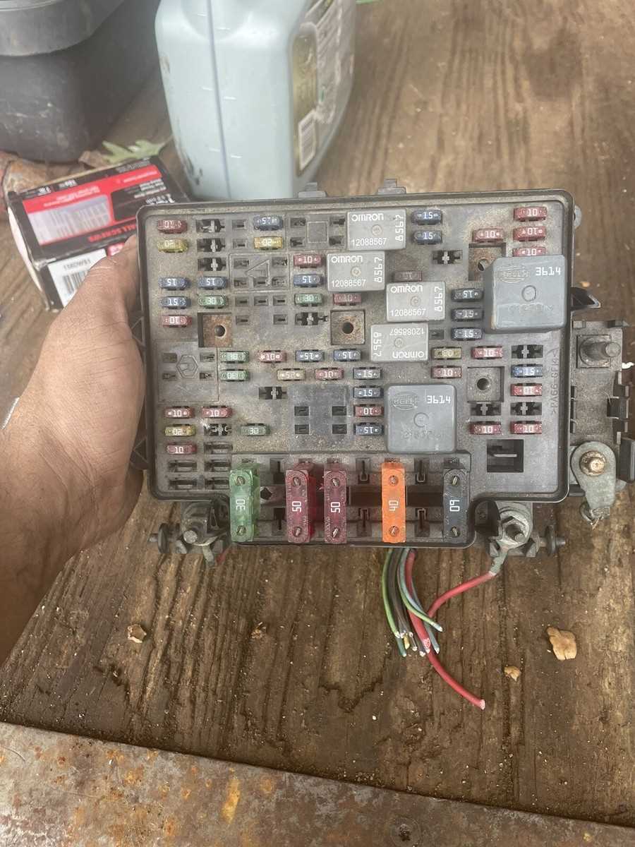 02 silverado 1500 fuse diagram