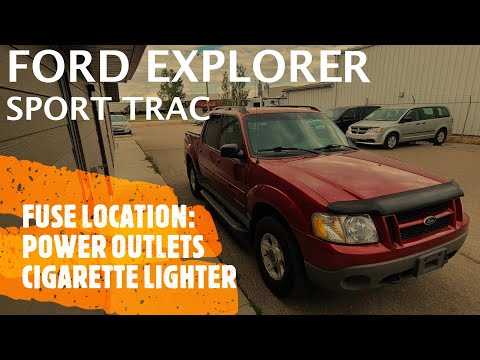02 sport trac fuse diagram