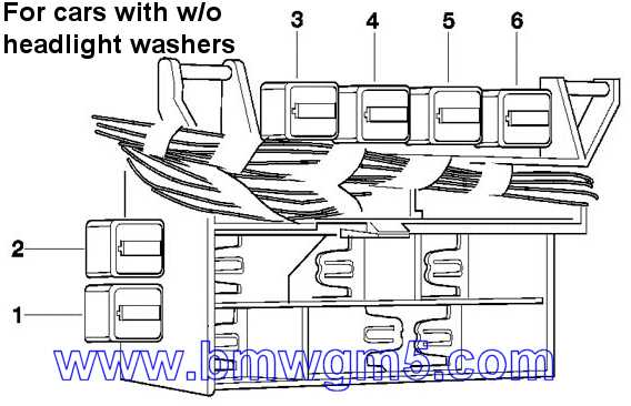03 325i fuse diagram