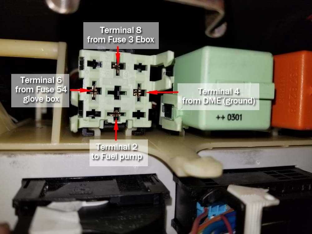 03 325i fuse diagram