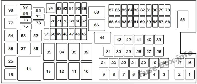 03 ford taurus outside fuse box diagram