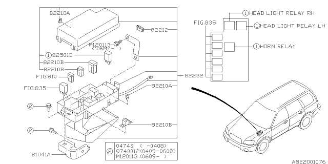 03 forester xs fuse box diagram
