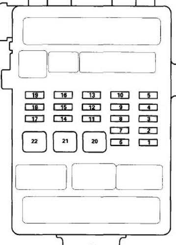 03 honda accord fuse box diagram