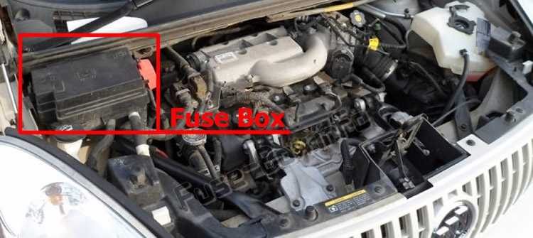 03 buick rendezvous fuse box diagram