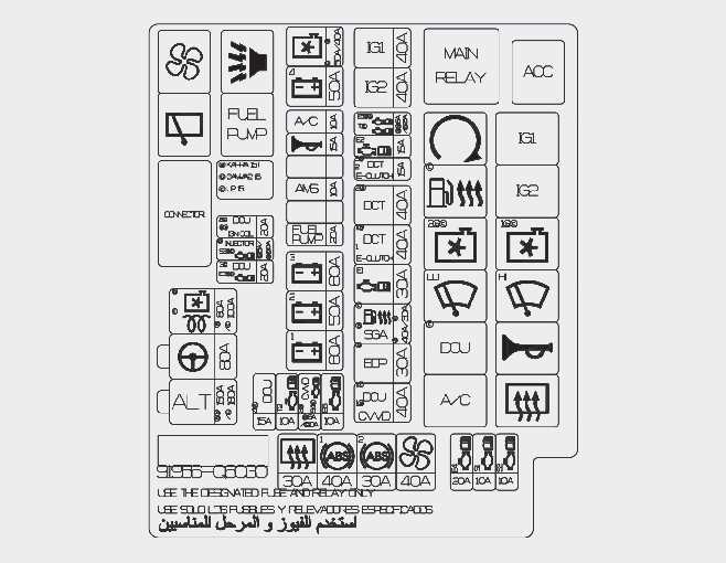 03 kia spectra fuse box diagram