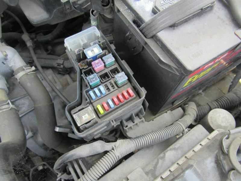 03 nissan sentra fuse box diagram