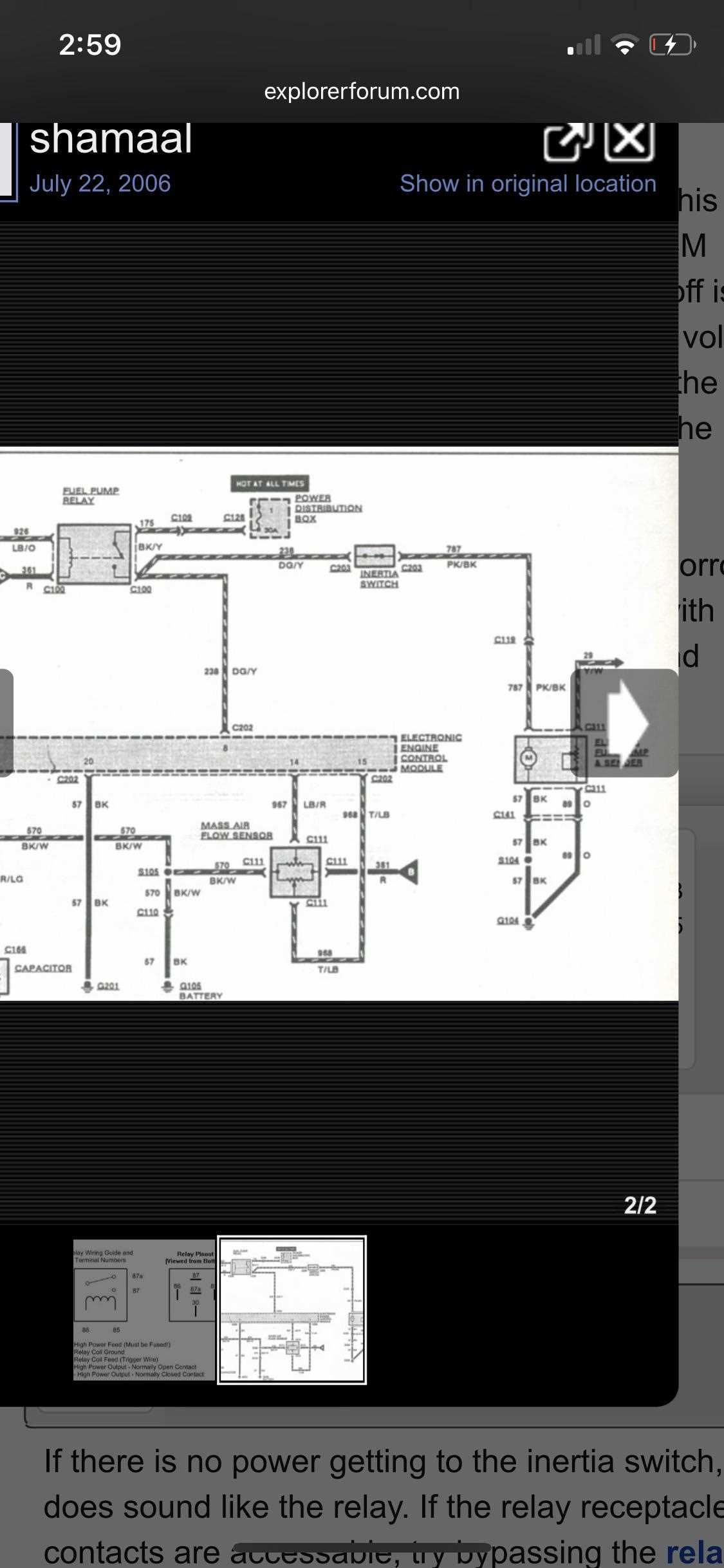 04 ford ranger fuse diagram