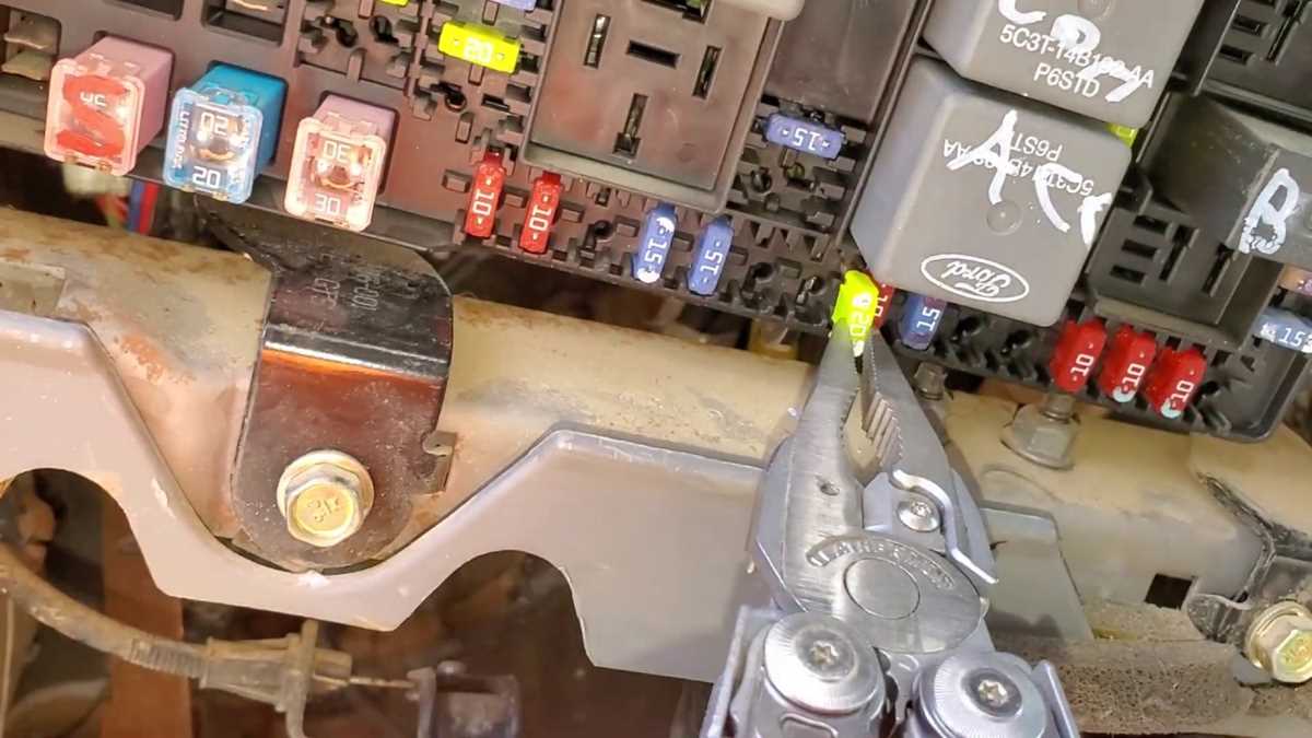 04 f250 fuse box diagram