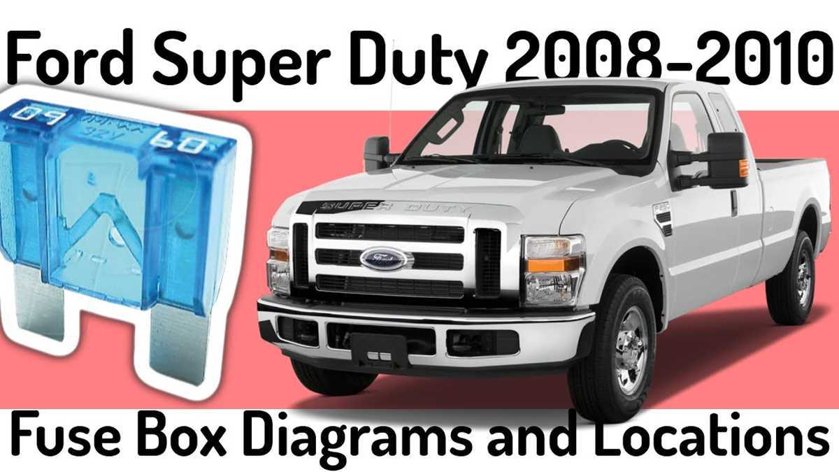 04 ford super duty fuse box diagram