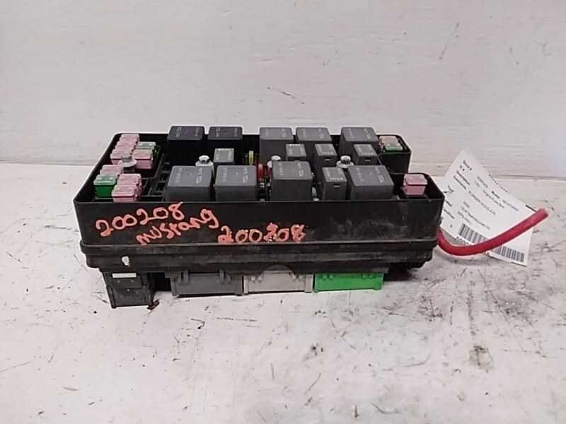 05 09 mustang gt fuse box diagram