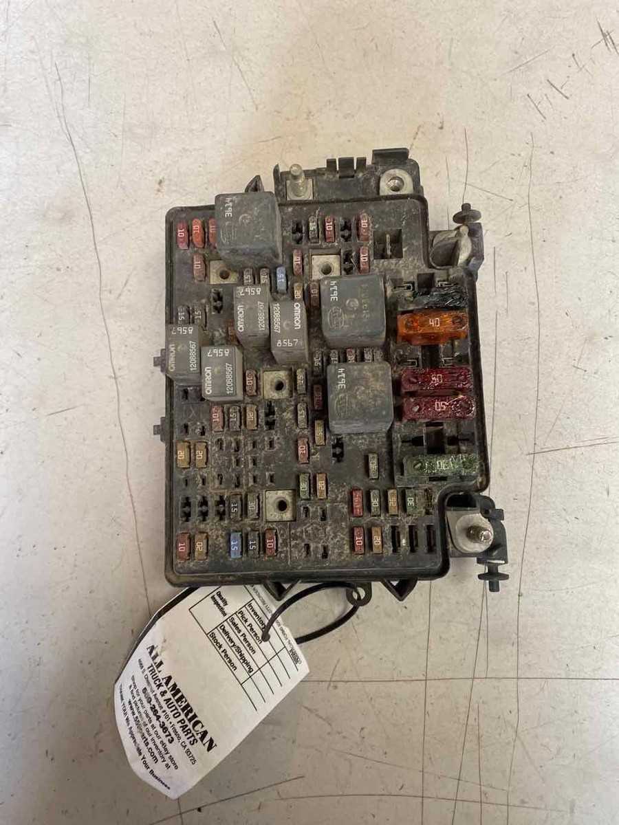 05 chevy silverado z71 1500 fuse box diagram