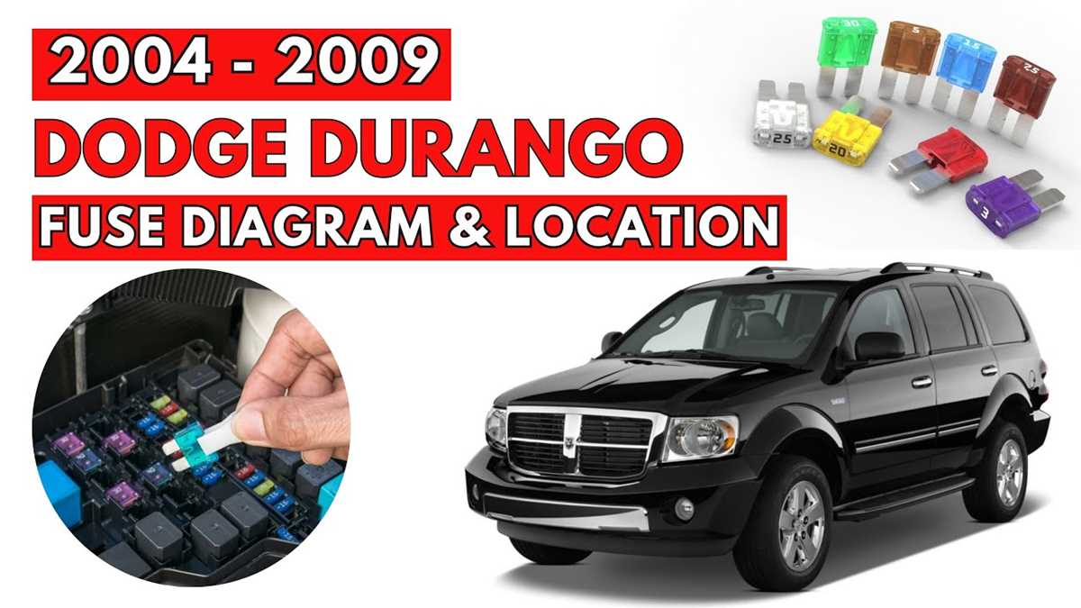 05 dodge durango interior fuse box diagram