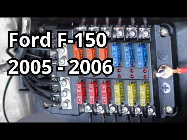 05 f150 2006 ford f150 fuse box diagram