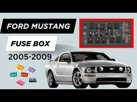 05 mustang 2005 mustang v6 fuse box diagram