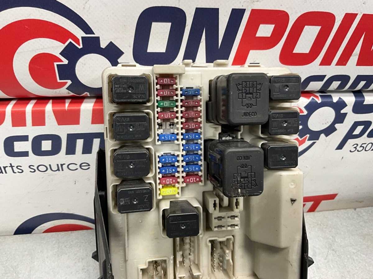 06 350z a c heater fuse box diagram