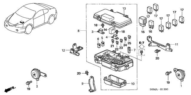 06 acura rsx fuse diagram