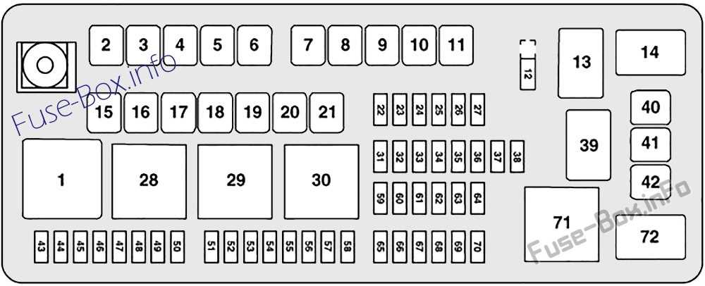 06 chrysler 300 fuse box diagram