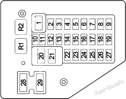 06 dodge durango fuse box diagram