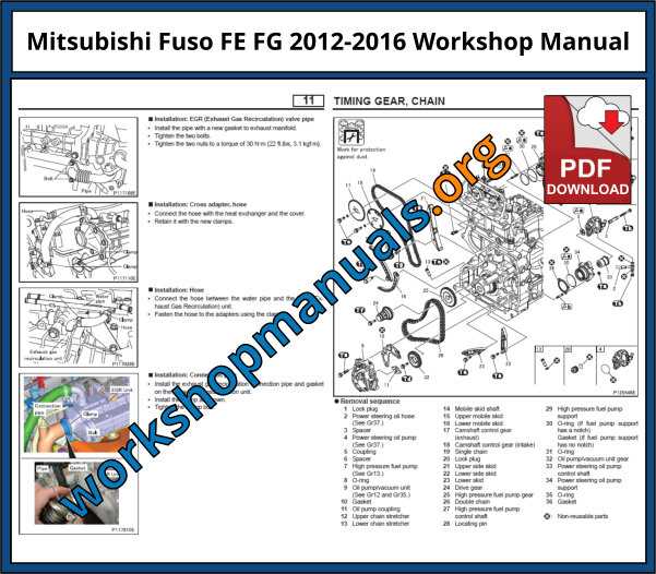 06 fuso fe140 engine injection pump diagram