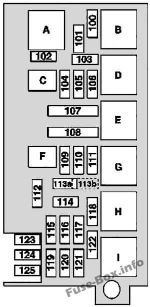 06 mercedes r350 fuse diagram