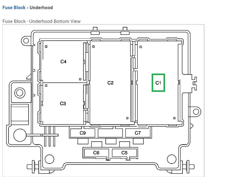 06 silverado fuse box wiring diagram