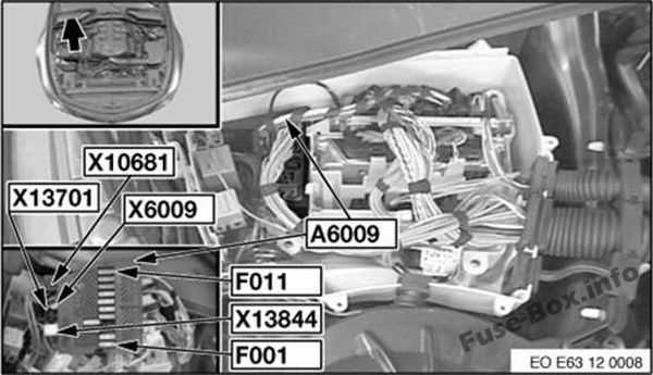 06 bmw 525xi fuse box diagram