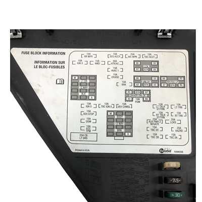06 chevy fuse box diagram