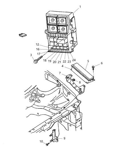 06 chrysler town and country fuse diagram