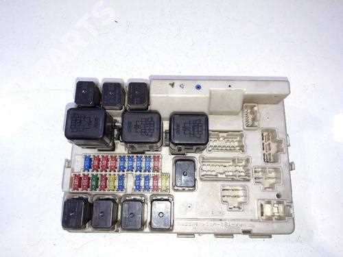 06 murano underhood fuse panel diagram
