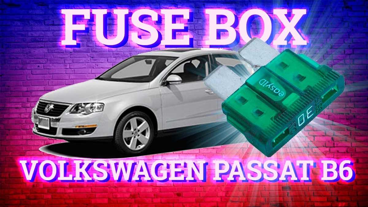 06 passat fuse box diagram