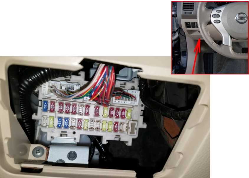 07 altima fuse diagram