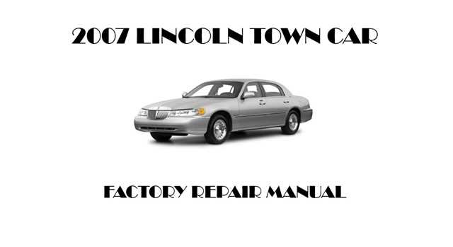 07 lincoln town car fuse box diagram