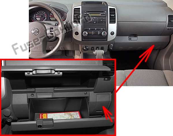 07 xterra fuse box diagram