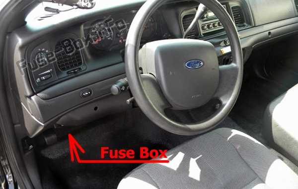07 crown vic fuse diagram
