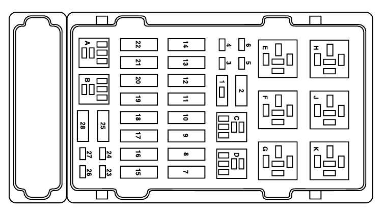 07 f350 fuse box diagram