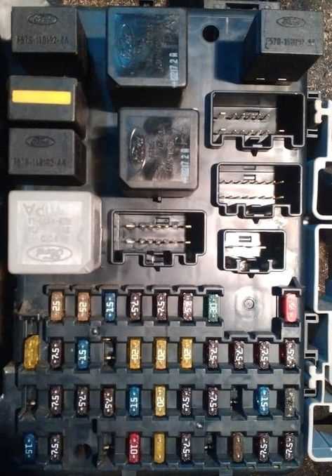 07 ford edge fuse box diagram