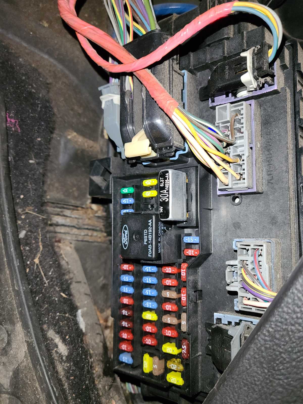 07 ford fuse diagram