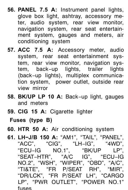07 toyota tundra fuse box diagram