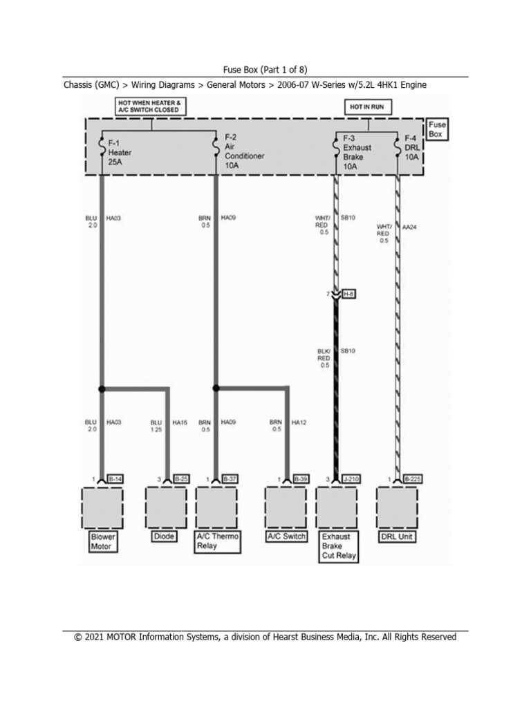 07 yukon fuse diagram