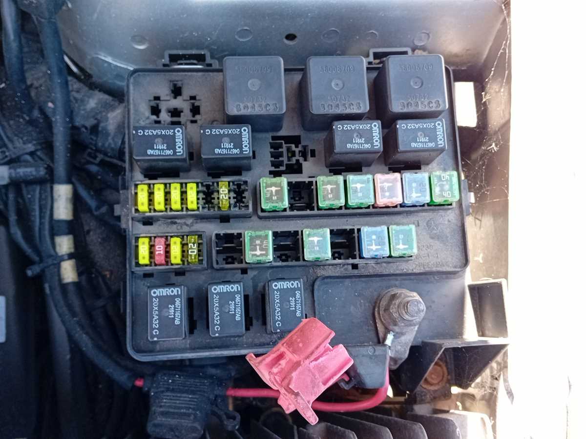 08 chrysler sebring fuse diagram