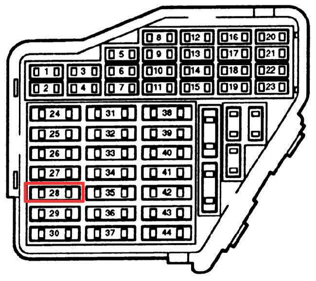 08 grand marquis fuse box diagram